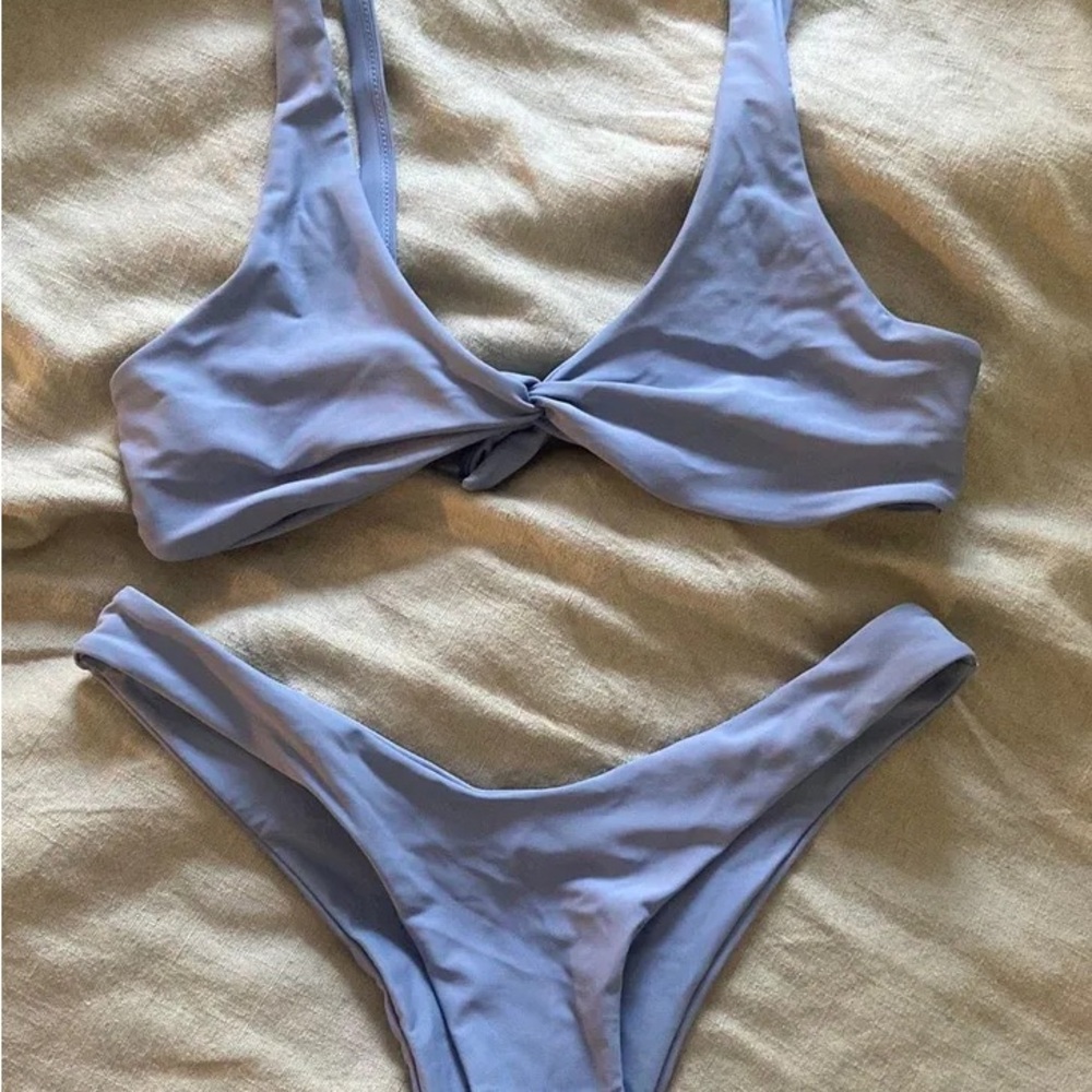 Women's Light Blue Bikini Set